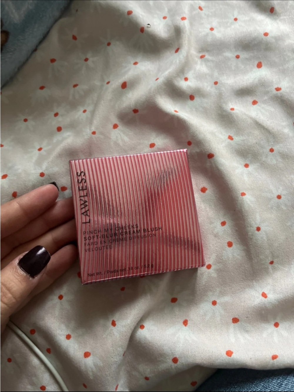 LAWLESS Pinch Hue Soft-Matte Cream Blush - Rose Pink Packaging